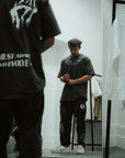 THE ADAPT AND EVOLVE TEE - STORM GREY