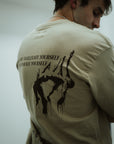 THE ADAPT AND EVOLVE TEE - SAND