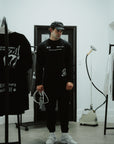 THE ATHLETIC CLUB LONG SLEEVE  - BLACK